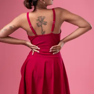 Elegant One-Piece Swimsuit Dress - Galis Lingerie
