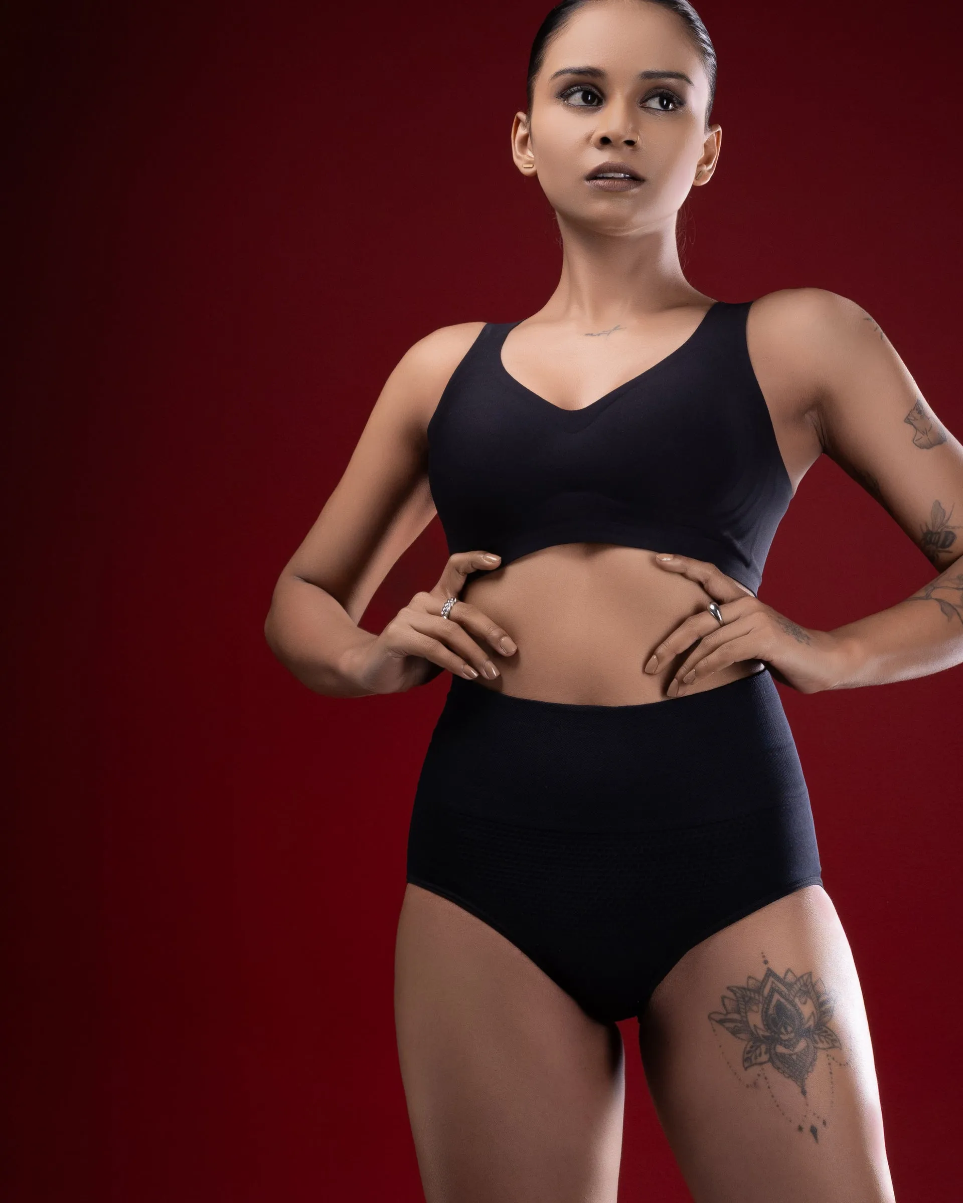 Seamless High-Waist Shaping Brief