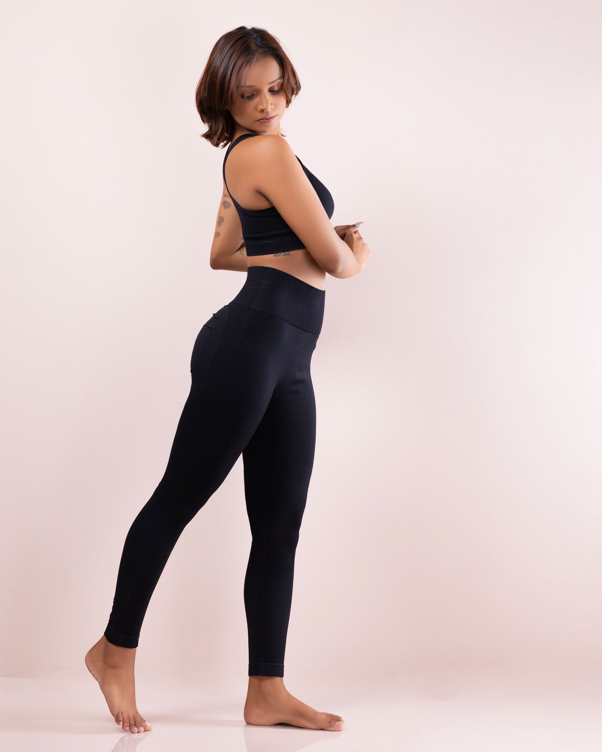 Gali's Seamless High-Waist Sports Leggings for Women