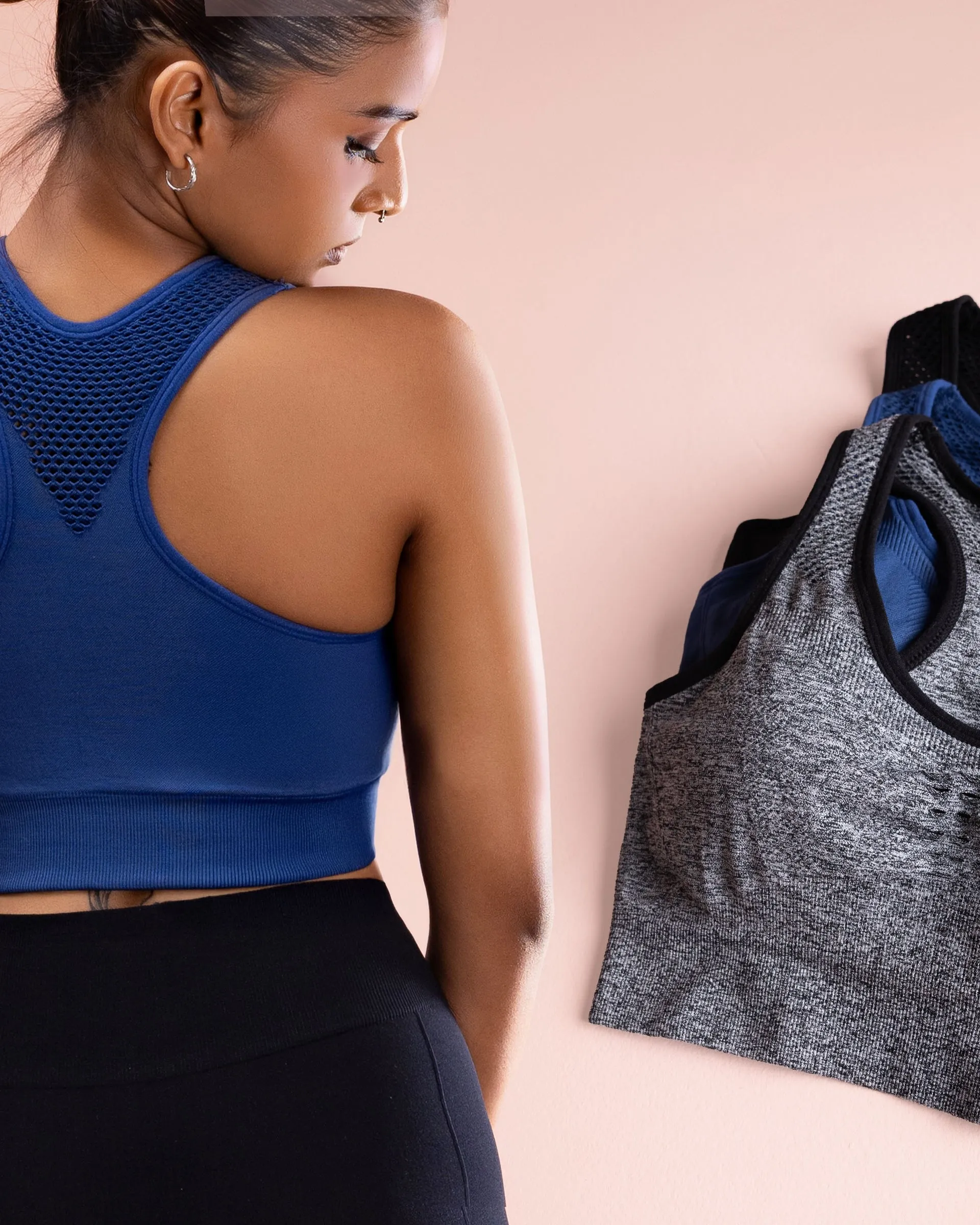 Seamless Sport Bra - Comfortable Workout Support | Gali's Lingerie