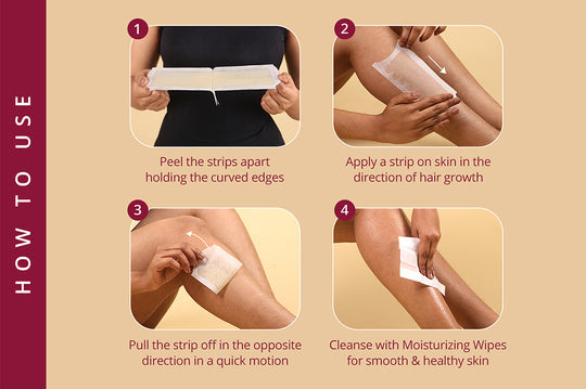 Carmesi Deep Nourish Body Wax Strips - Image 6