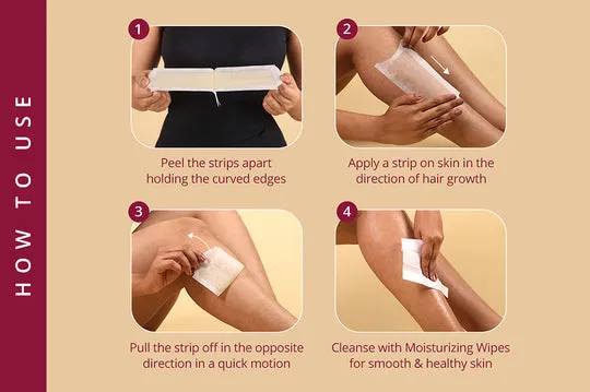 Carmesi Deep Nourish Body Wax Strips - Image 6