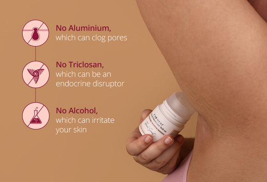 Carmesi Natural Deodorant Roll-on - Image 5