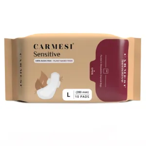 Carmesi Sensitive Rash-Free Sanitary Pads
