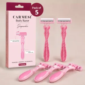 Carmesi Disposable Body Razors Pack of 5
