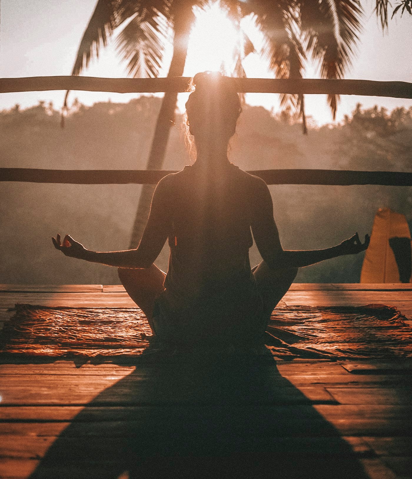 Person outdoors feeling comfortable and ready for the day