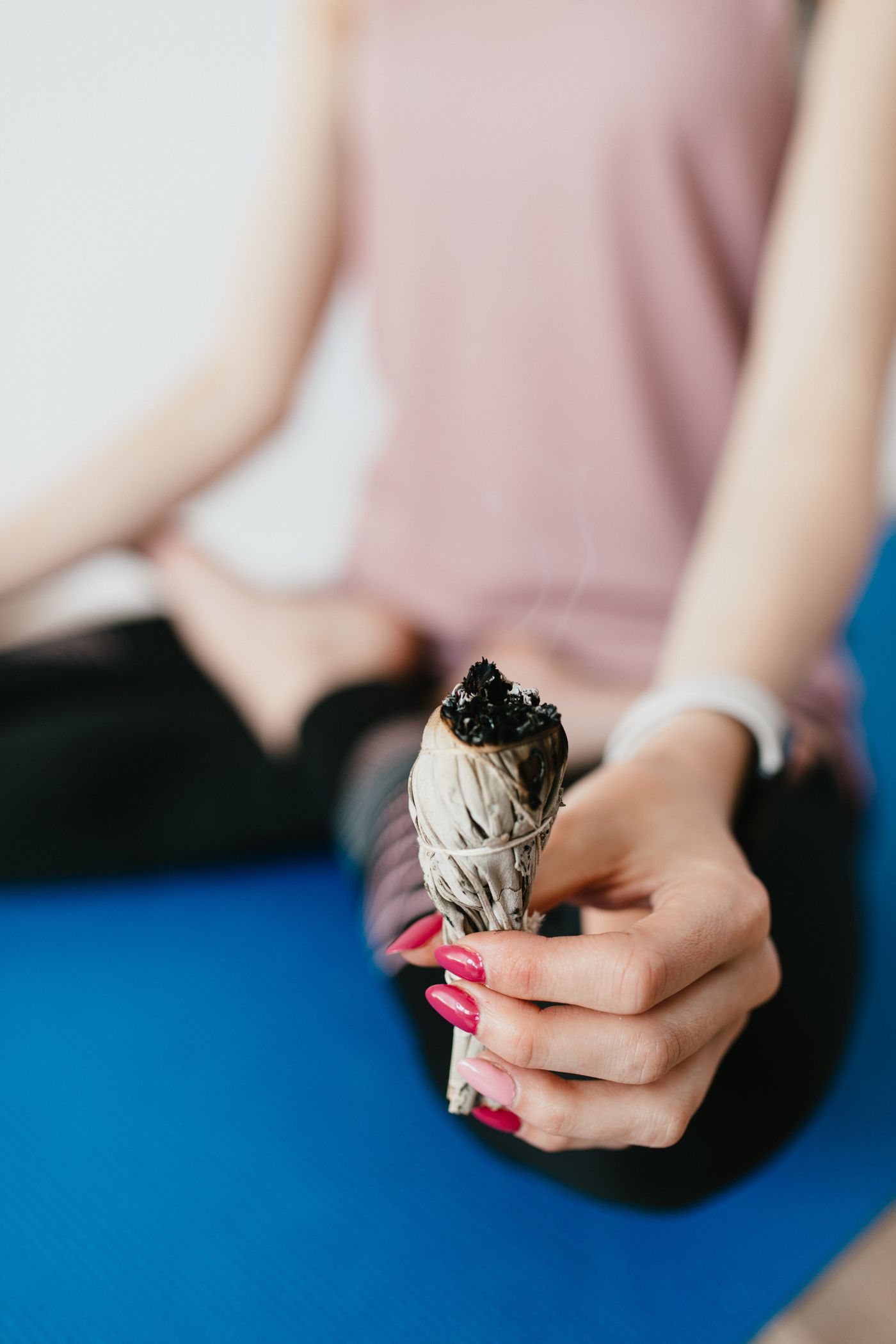 Calm wellness and movement moment supporting period comfort routines